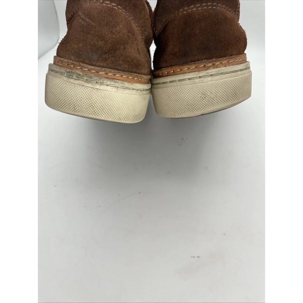 Allen‎ Edmonds Porter City Men's Brown Suede Casual Derby Sneakers 10 D